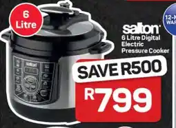 Pick n Pay Hypermarket Salton 6 Litre Digital Electric Pressure Cooker offer