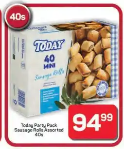 Pick n Pay Hypermarket Today Party Pack Sausage Rolls Assorted 40s offer