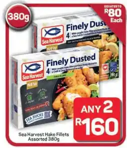 Pick n Pay Hypermarket Sea Harvest Hake Fillets Assorted 380g offer