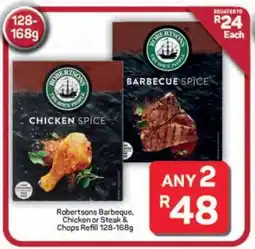 Pick n Pay Hypermarket Robertsons Barbeque, Chicken or Steak & Chops Refill offer