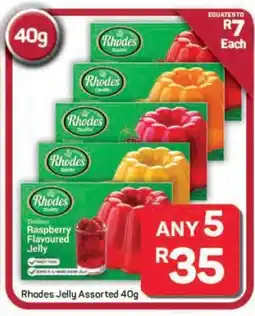 Pick n Pay Hypermarket Rhodes Jelly Assorted 40g offer