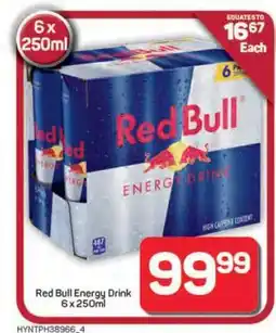 Pick n Pay Hypermarket Red Bull Energy Drink offer