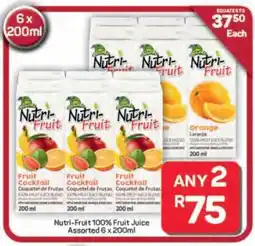 Pick n Pay Hypermarket Nutri-Fruit 100% Fruit Juice Assorted offer