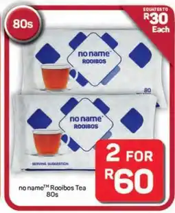 Pick n Pay Hypermarket no name Rooibos Tea 80s offer