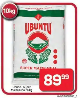 Pick n Pay Hypermarket Ubuntu Super Maize Meal 10kg offer