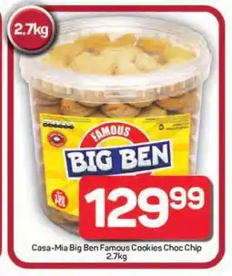 Pick n Pay Hypermarket Casa-Mia Big Ben Famous Cookies Choc Chip offer