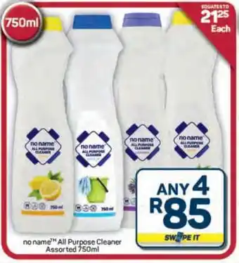 Pick n Pay Hypermarket no name All Purpose Cleaner Assorted 750ml offer