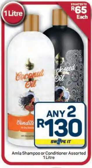 Pick n Pay Hypermarket Amla Shampoo or Conditioner Assorted offer