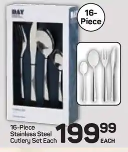 Pick n Pay Hypermarket 16-Piece Stainless Steel Cutlery Set offer
