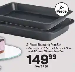 Pick n Pay Hypermarket 2-Piece Roasting Pan Set offer
