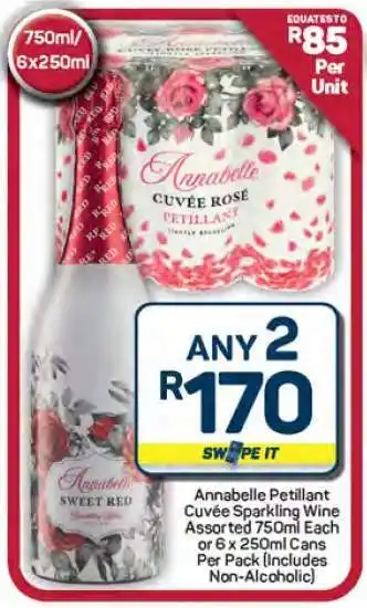 Pick n Pay Hypermarket Annabelle Petillant Cuvée Sparkling Wine offer