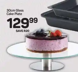 Pick n Pay Hypermarket 30cm Glass Cake Plate offer