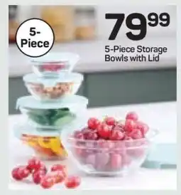 Pick n Pay Hypermarket 5-Piece Storage Bowls with Lid offer