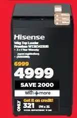 HiFi Corp Hisense 14kg Top Loader offer