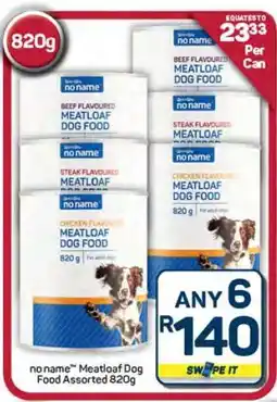 Pick n Pay Hypermarket no name Meatloaf Dog Food Assorted 820g offer
