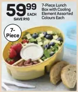 Pick n Pay Hypermarket 7-Piece Lunch Box with Cooling Element offer