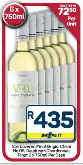 Pick n Pay Hypermarket Van Loveren Wine Case offer