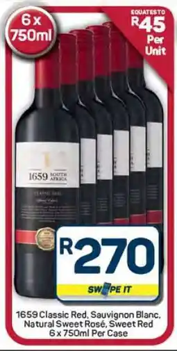 Pick n Pay Hypermarket 1659 Wine Case offer