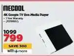 HiFi Corp MECOOL 4K Google TV Box Media Player offer