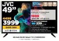 HiFi Corp JVC 49-Inch QLED Smart TV-LT49NQ56S offer