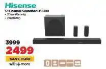 HiFi Corp Hisense 5.1 Channel Soundbar HS5100 offer