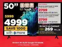 HiFi Corp 50-inch 2K QLED Google TV-5055K offer