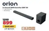 HiFi Corp orion 2.1 Channel HDMI Sound Bar SBW 120 offer