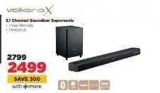 HiFi Corp VolkanoX 2.1 Channel Soundbar Supersonic offer