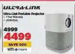 HiFi Corp Ultra-Link Portable Projector offer