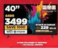 HiFi Corp 40-inch FHD Google TV-40ES400H offer