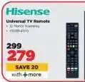 HiFi Corp Hisense Universal TV Remote offer