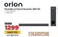 HiFi Corp TheatreBar 2.1 Channel Sound Bar SBW 150 offer