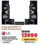 HiFi Corp LG 2300W AV Receiver System ARTT2AZAFLLK offer