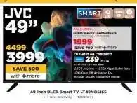 HiFi Corp JVC 49-Inch QLED Smart TV-LT49NQSGS offer
