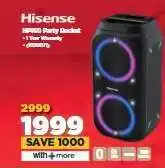 HiFi Corp Hisense HP160 Party Rocket offer