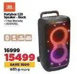 HiFi Corp JBL Partybox 520 Speaker - Black offer