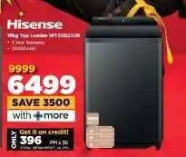 HiFi Corp Hisense 18kg Top Loader WTJ1802SU0 offer