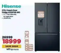 HiFi Corp Hisense 575L French Door Fridge H760FSB-WD offer