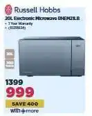 HiFi Corp Russell Hobbs 20L Electronic Microwave RHEM21LB offer