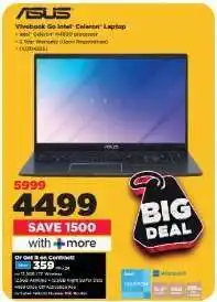 HiFi Corp ASUS Vivobook Go Intel Celeron Laptop offer