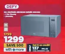 HiFi Corp DEFY 30L Electronic Microwave Metallic DMO390 offer