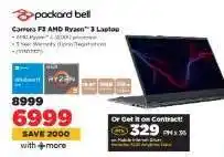 HiFi Corp Packard Bell Carrera P3 AMD Ryzen 3 Laptop offer
