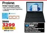 HiFi Corp Proline 14 Intel Celeron Laptop offer