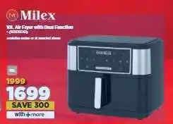 HiFi Corp Milex 10L Air Fryer with Dual Function offer