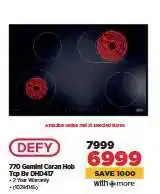 HiFi Corp DEFY 770 Gemini Ceran Hob Top Bv DHD417 offer