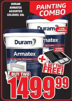 Boxer DURAM ARMATEX ASSORTED COLOURS 20L offer