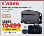 HiFi Corp Canon EOS R100+RF-S18-45mm Travel Kit offer