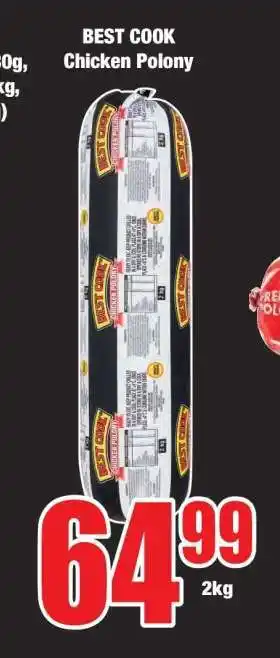 Boxer BEST COOK Chicken Polony offer