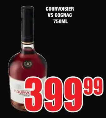 Boxer COURVOISIER VS COGNAC 750ML offer