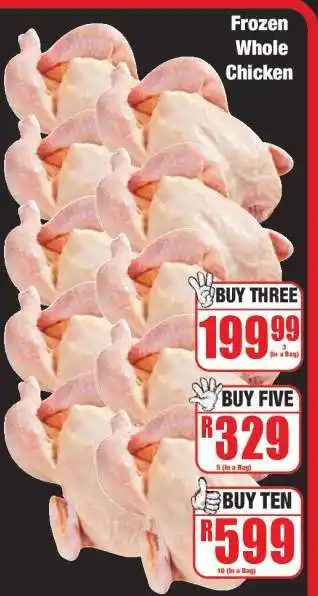 Boxer Frozen Whole Chicken offer